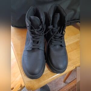 Arizona Men's Bonsteel Lace up Work Boots Black